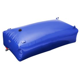 VEVOR 1000L/264 Gallon Water Storage Bladder, RV Water Tank, 1000D Blue PVC Collapsible Water Storage Containers, Large Capacity Soft Water Bag