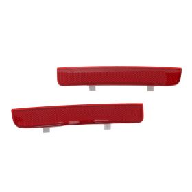 1 Pair Rear Bumper Reflector LR006348 Tail Bumper Marker Reflector for Range Rover L322 Freelander 2 L359 (Option: as picture)